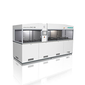 Máquina de limpieza por ultrasonidos - CHC series - Bühler Leybold Optics - de inmersión / por rotación y agitación / automática