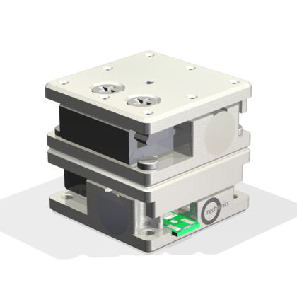 Platina de posicionamiento de traslación - MS15  - mechOnics ag - piezoeléctrica / en miniatura