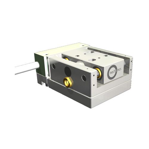 Platina de posicionamiento lineal - MS30 - mechOnics ag - motorizada / piezoeléctrica / multieje