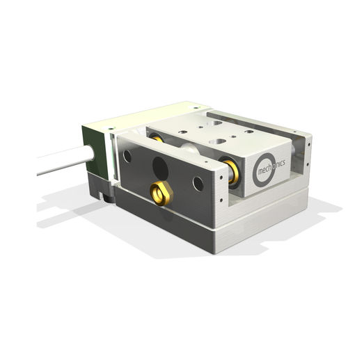 Platina de posicionamiento lineal - MS30 - mechOnics ag - motorizada / multieje / compatible de vacío