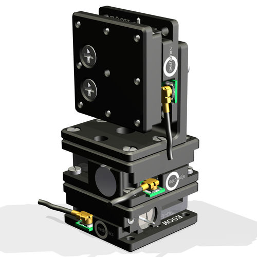 Platina de posicionamiento XYZ - MS15 - mechOnics ag - de traslación / piezoeléctrica / 3 ejes