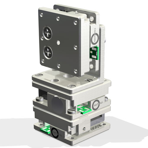 Platina de posicionamiento lineal - MS15 - mechOnics ag - XYZ / piezoeléctrica / 3 ejes