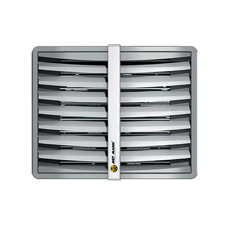 Aerotermo de agua caliente - CR CONDENS - MET MANN - de pared / para techo / industrial