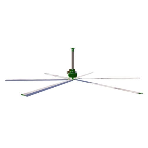Ventilador de techo - MEGA AXIAL BR series - MET MANN - axial / de circulación de aire / con motor eléctrico