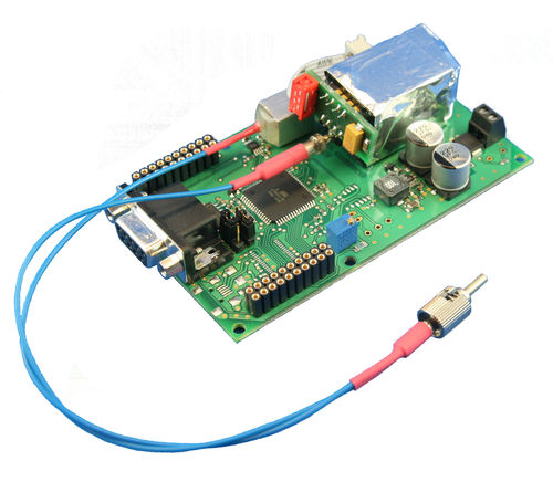 Acondicionador de señal de fibra óptica - FOTEMP1-OEM-MNT - Optocon AG - en miniatura / OEM / de una vía