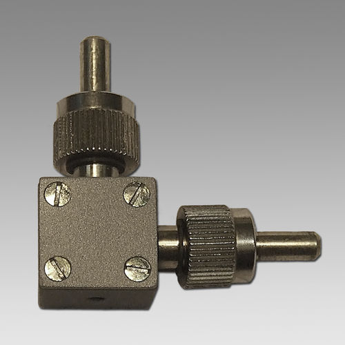 Adaptador hidráulico para fibra óptica - Optocon AG - SMA / codo de 90º
