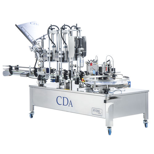 Etiquetadora automática - R1000-R1500 Mix series - CDA - para botellas / para aplicación en el lateral del producto / para la industria del vino