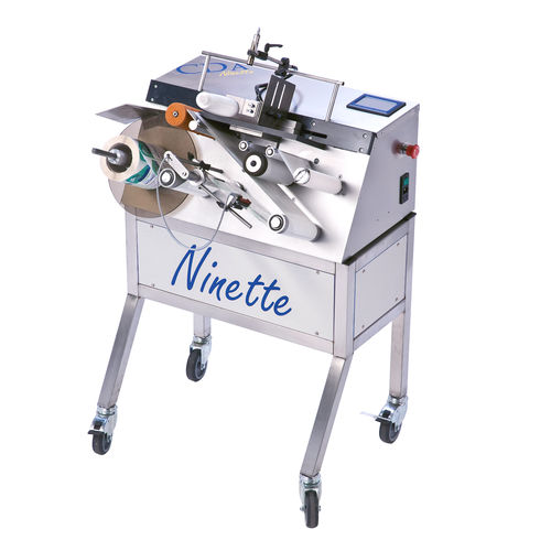Etiquetadora semiautomática - Ninette A Plat - CDA - para productos químicos / para aplicación en el lateral del producto / para aplicación en la parte superior del producto
