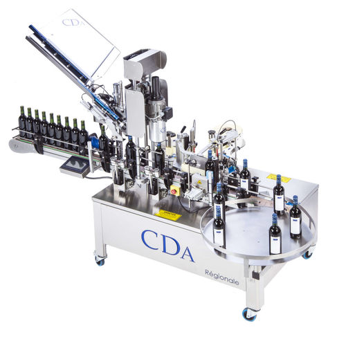 Etiquetadora automática - Regionale - CDA - para botellas / para aplicación en el lateral del producto / para la industria del vino