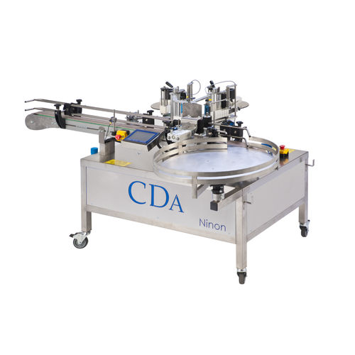 Etiquetadora automática - Ninon VAPE - CDA - para la industria farmacéutica / para aplicaciones cosméticas / para etiquetas autoadhesivas