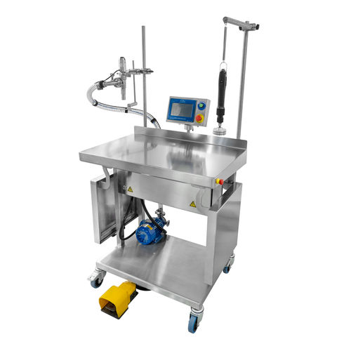 Llenadora semiautomática - K-Net - CDA - de botellas / de botes / crema cosmética