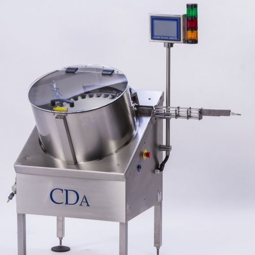 Posicionador de botellas lineal - CDA - industrial / para la industria cosmética / para la industria agroalimentaria