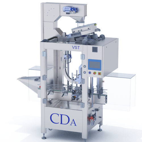 Tapadora lineal - VST - CDA - automática / para botellas / para la industria alimentaria