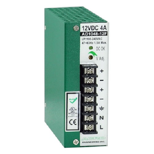 Alimentación eléctrica en riel DIN - AD1048F series - Acro Engineering inc. - AC/DC / de múltiples salidas / redundante