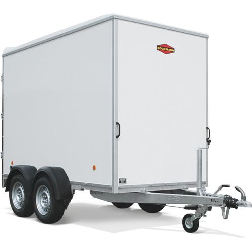 Remolque furgoneta - KT series - Böckmann - para contenedores / góndola de cama rebajada / para obras