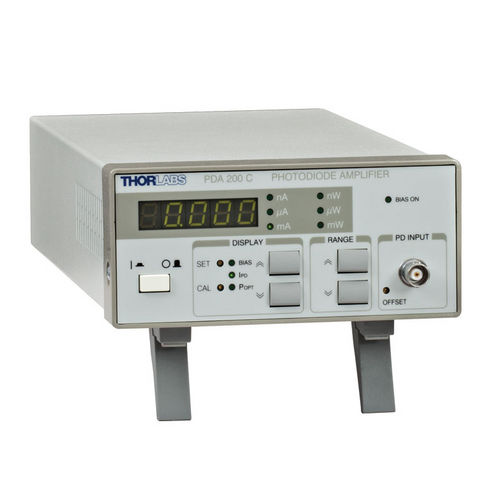 Amplificador de corriente - PDA200C Series - Thorlabs - benchtop / de bajo ruido