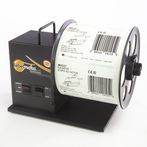 Enrollador-desenrollador de etiquetas - LR4500W - START International - semiautomático / de rodillos / portátil