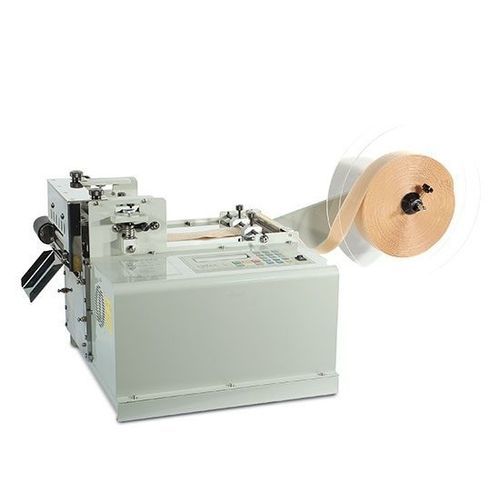 Máquina de corte automática - TBC53-R - START International - vertical / para material plástico / de tejido