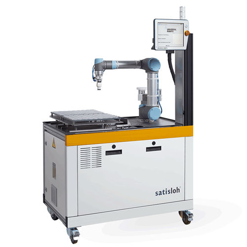 Sistema de manipulación para lentes ópticas - HS-200 - Satisloh - automatizado / modulable / de piezas para procesar