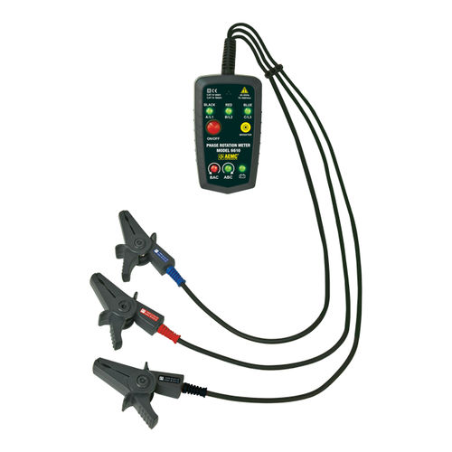 Indicador de tensión - 6610  - AEMC Instruments - de secuencia de fases / LED / de mano