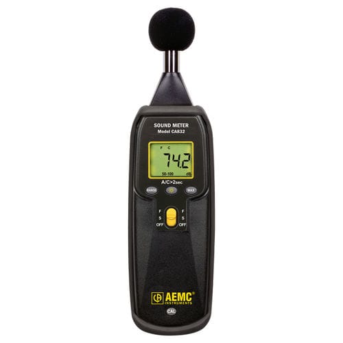 Sonómetro básico - CA832  - AEMC Instruments - integrador / clase 2 / digital