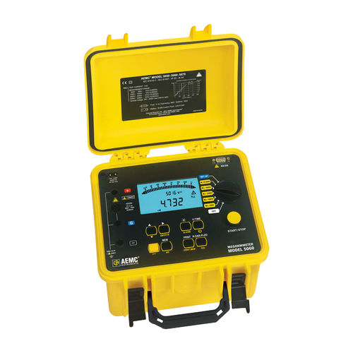 Comprobador de tensión - 5060  - AEMC Instruments - de aislamiento / de resistencia de aislamiento / de corriente de fuga