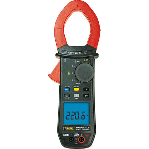 Multímetro pinza digital - 405 - AEMC Instruments - portátil / 1000 V / 1000 A