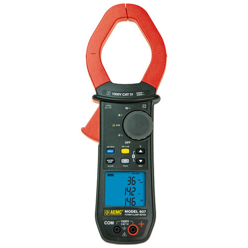 Multímetro pinza digital - 607 - AEMC Instruments - portátil / 1000 V / 2000 A