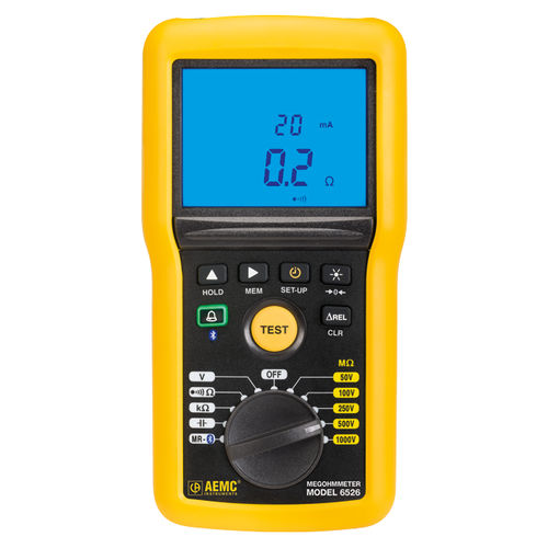 Megóhmetro digital - 6526 - AEMC Instruments - portátil