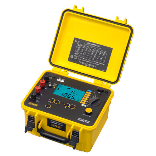 Micróhmetro digital - 6240 - AEMC Instruments - portátil / reforzado