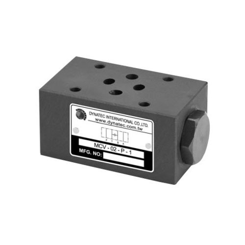 Válvula de retención de bolas - MCV series  - Dynatec International Co., Ltd. - compacta / modular