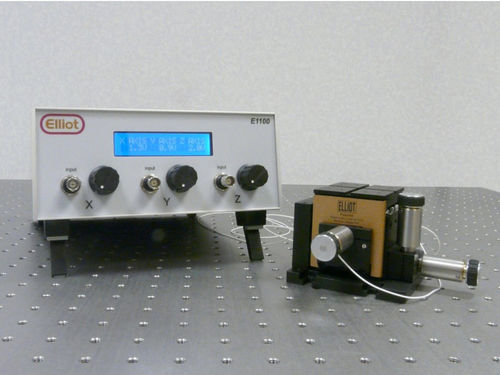 Platina de posicionamiento XYZ - MDE623  - Elliot Scientific - manual / piezoeléctrica / 3 ejes