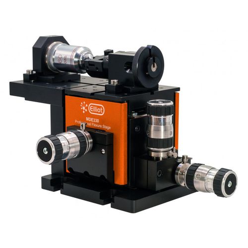 Platina de posicionamiento XYZ - MDE522 - Elliot Scientific - manual / 3 ejes / estándar