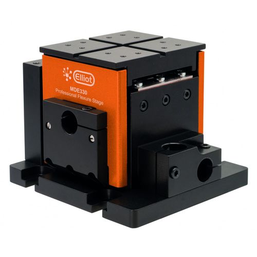 Platina de posicionamiento XYZ - MDE330-LH - Elliot Scientific - vertical / manual / piezoeléctrica