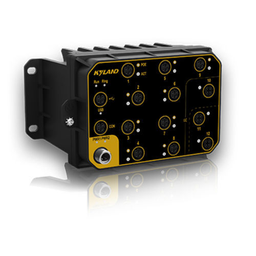 Conmutador Ethernet administrable - Aquam8012A - Kyland Technology Co.,Ltd. - 12 puertos / 10/100BaseT(X) / gigabit