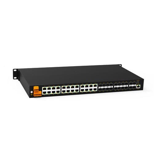 Conmutador Ethernet administrable - SICOM6432G - Kyland Technology Co.,Ltd. - 10/100BaseT(X) / 32 puertos / gigabit