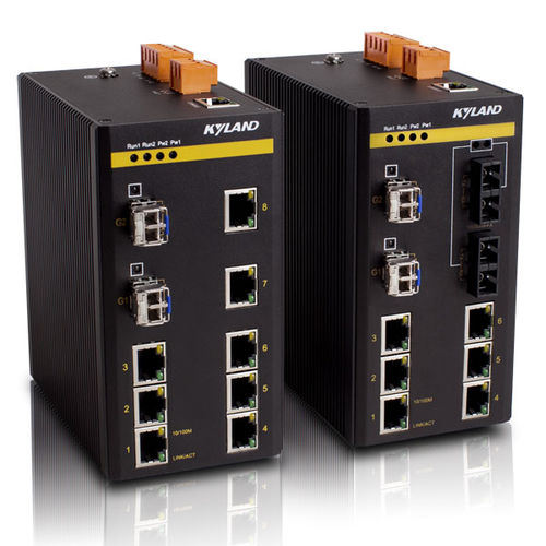Conmutador Ethernet administrable - SICOM3000 - Kyland Technology Co.,Ltd. - 10 puertos / 10/100BaseT(X) / gigabit