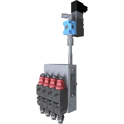Pistola de dosificación - LOW PROFILE series - PREO - de cola hot-melt / automática
