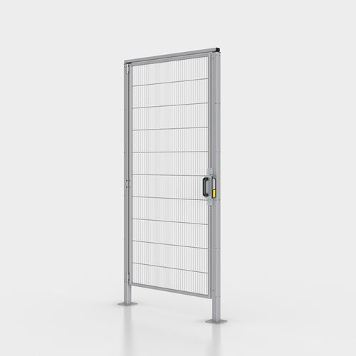 Puerta con bisagra - FTW - HANS GEORG BRÜHL - de acero / para interior / de seguridad