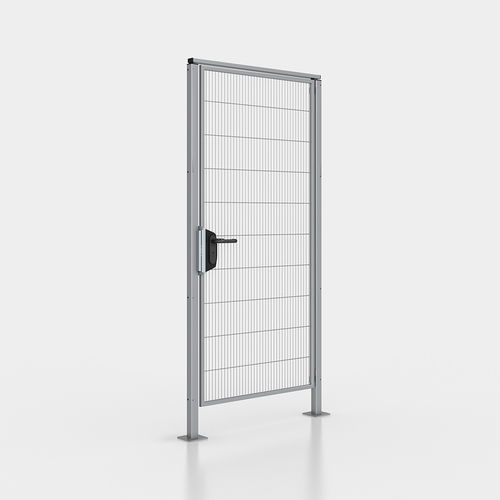 Puerta abatible - FTEO - HANS GEORG BRÜHL - de acero / para interior / de seguridad