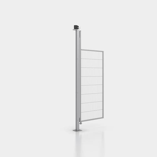 Puerta abatible - HPT - HANS GEORG BRÜHL - de acero / para interior / de acceso