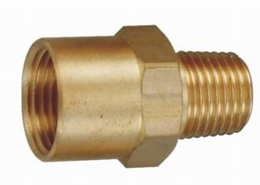 Adaptador hidráulico para tubos - Hui Bao Enterprise - de reducción / roscado / de latón