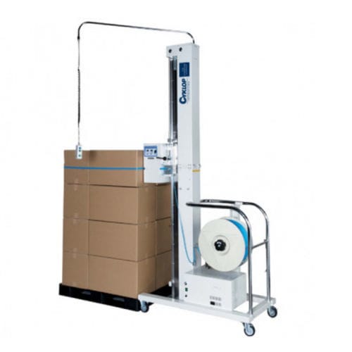 Flejadora semiautomática - M PAC HE - Cyklop - manual / para plástico / para perfiles de estanqueidad