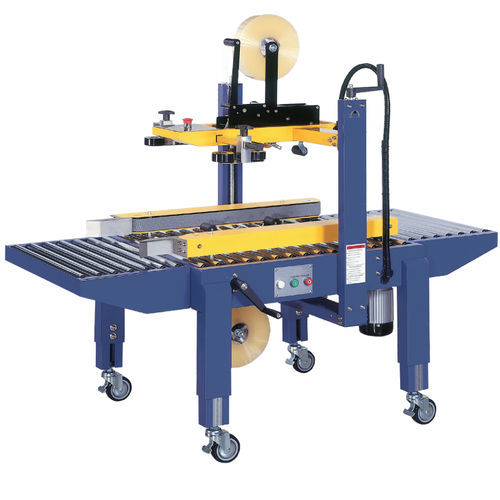Precintadora de cajas de cartón varias solapas - CT 103 SD - Cyklop - cinta adhesiva / automática