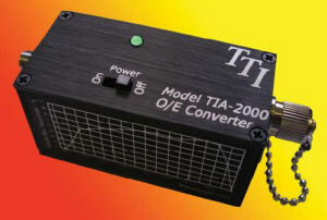 Convertidor óptico-eléctrico - TIA-2000 - Scitec Instruments - analógico / digital / de fibras ópticas