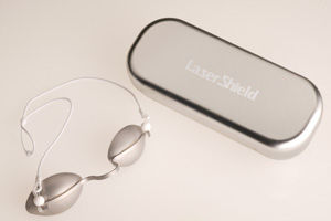 Gafa de seguridad láser - I-Shield - Scitec Instruments - de silicona / de acero inoxidable