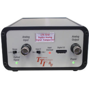 Transceptor para fibra óptica - LTX-7215 series - Scitec Instruments - 16 canales / bidireccional / analógico