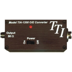 Convertidor óptico-eléctrico - TIA-1200 - Scitec Instruments - de señal / de fibras ópticas