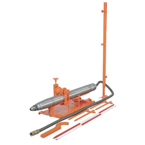Perforadora horizontal - FK series - FABU  Engineering Incorporation - neumática / para obra de construcción