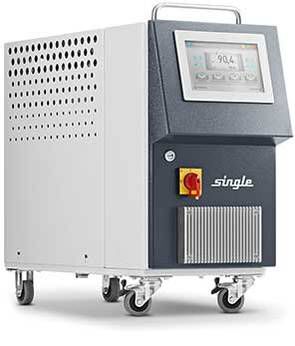 Termorregulador con pantalla LCD - EcoTemp - SINGLE Temperiertechnik - termoeléctrico